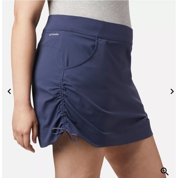 Columbia Athletic Skort Side Ties Pockets Pickleball Pickle Ball Tennis Golf - Picture 5 of 12